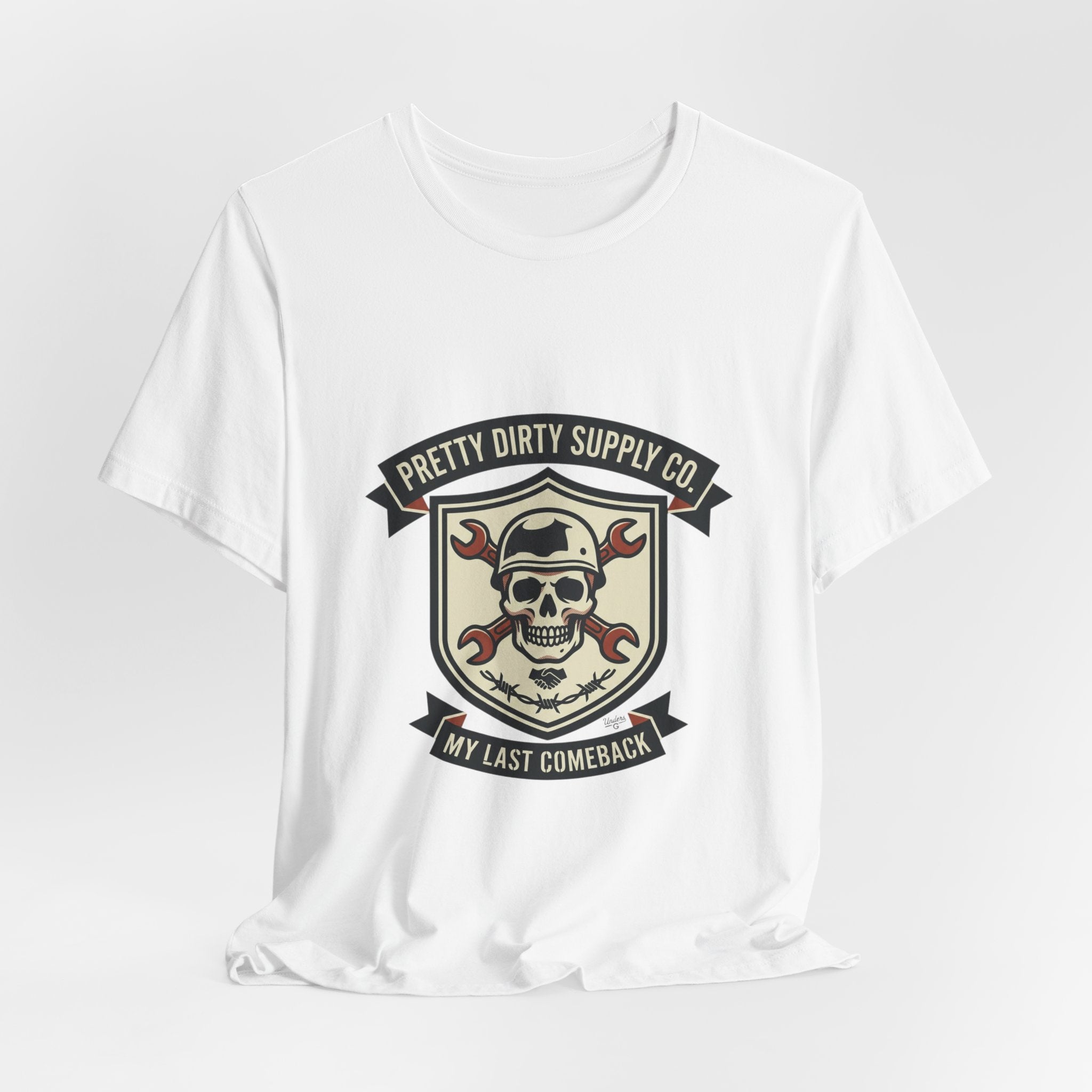 Skull Crest Tee | Retro Soccer, Country Pride
