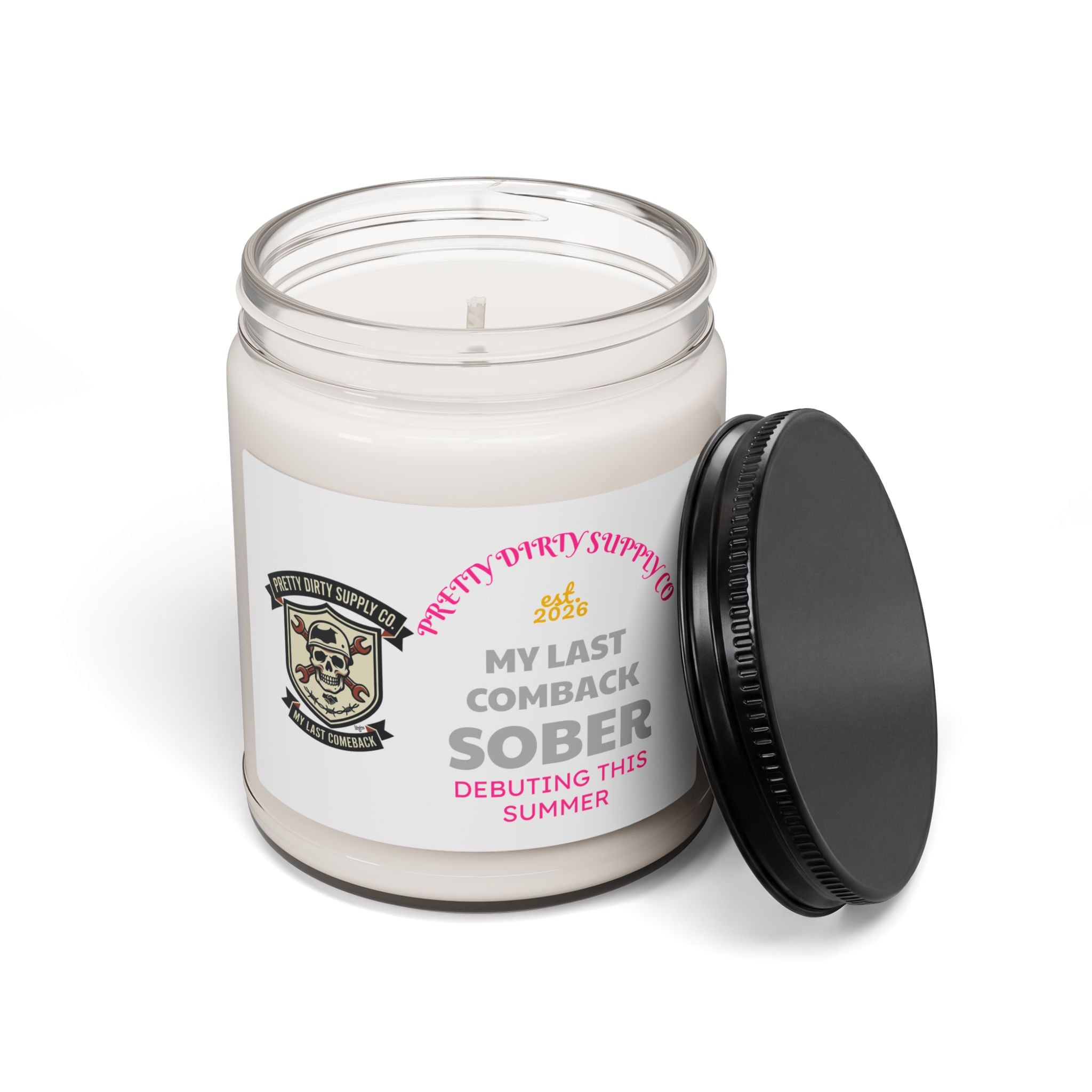 Country Pride Soccer Candle | Retro Flag-Inspired Championship Season