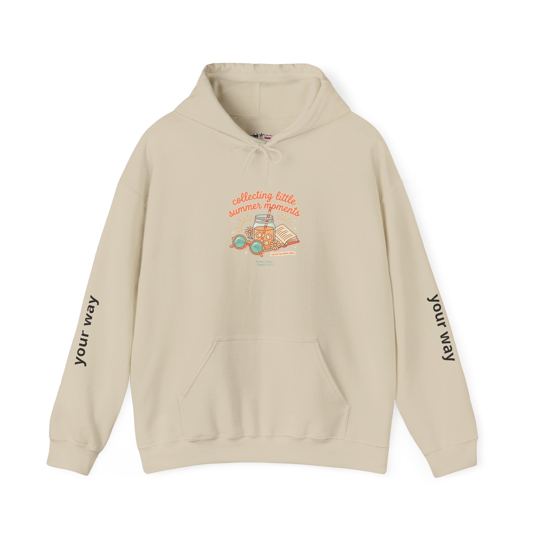 collecting little summer moments Hoodie | summer aesthetic, coastal vibes