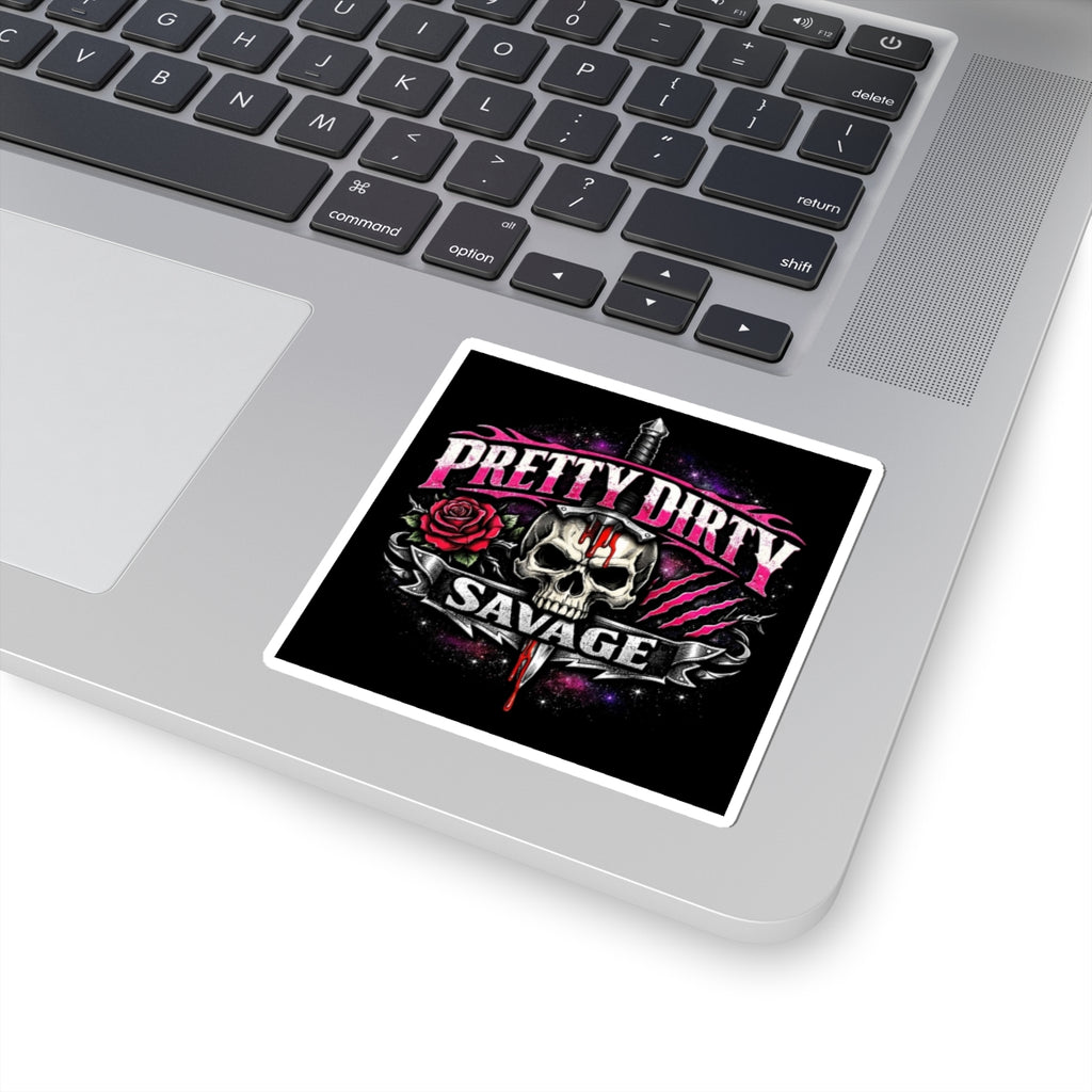 Skull Crest Sticker | Retro Soccer Country Pride, supporters flag-inspired