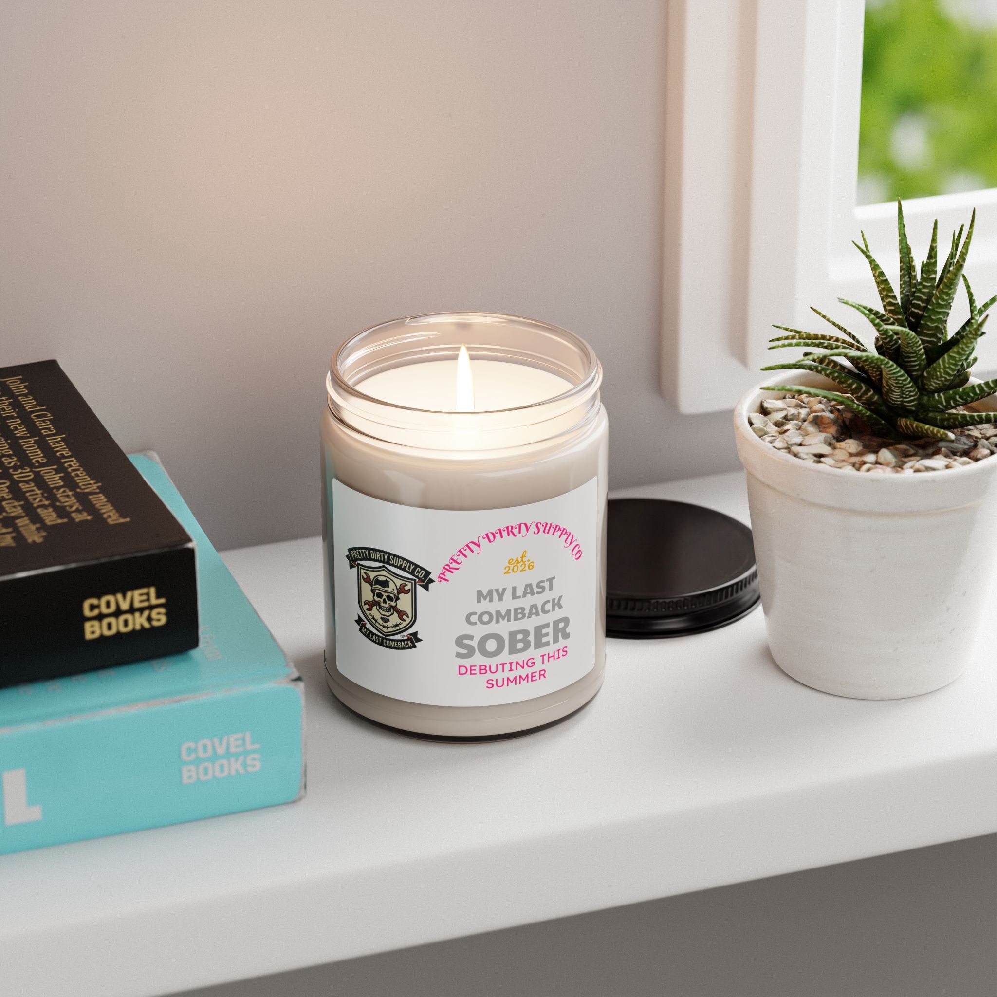 Country Pride Soccer Candle | Retro Flag-Inspired Championship Season