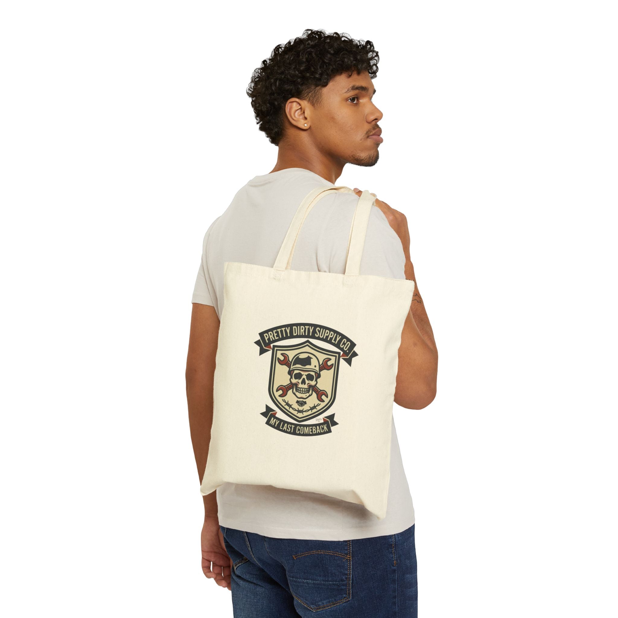 Country Pride Retro Soccer Tote | Flag-Inspired Championship Supporters