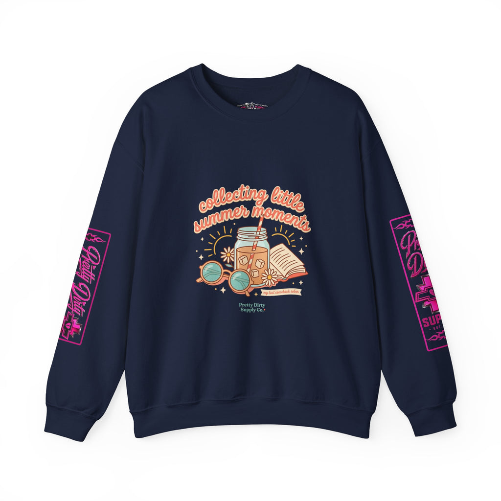 collecting little summer moments Sweatshirt | summer aesthetic, pastel coastal vibes