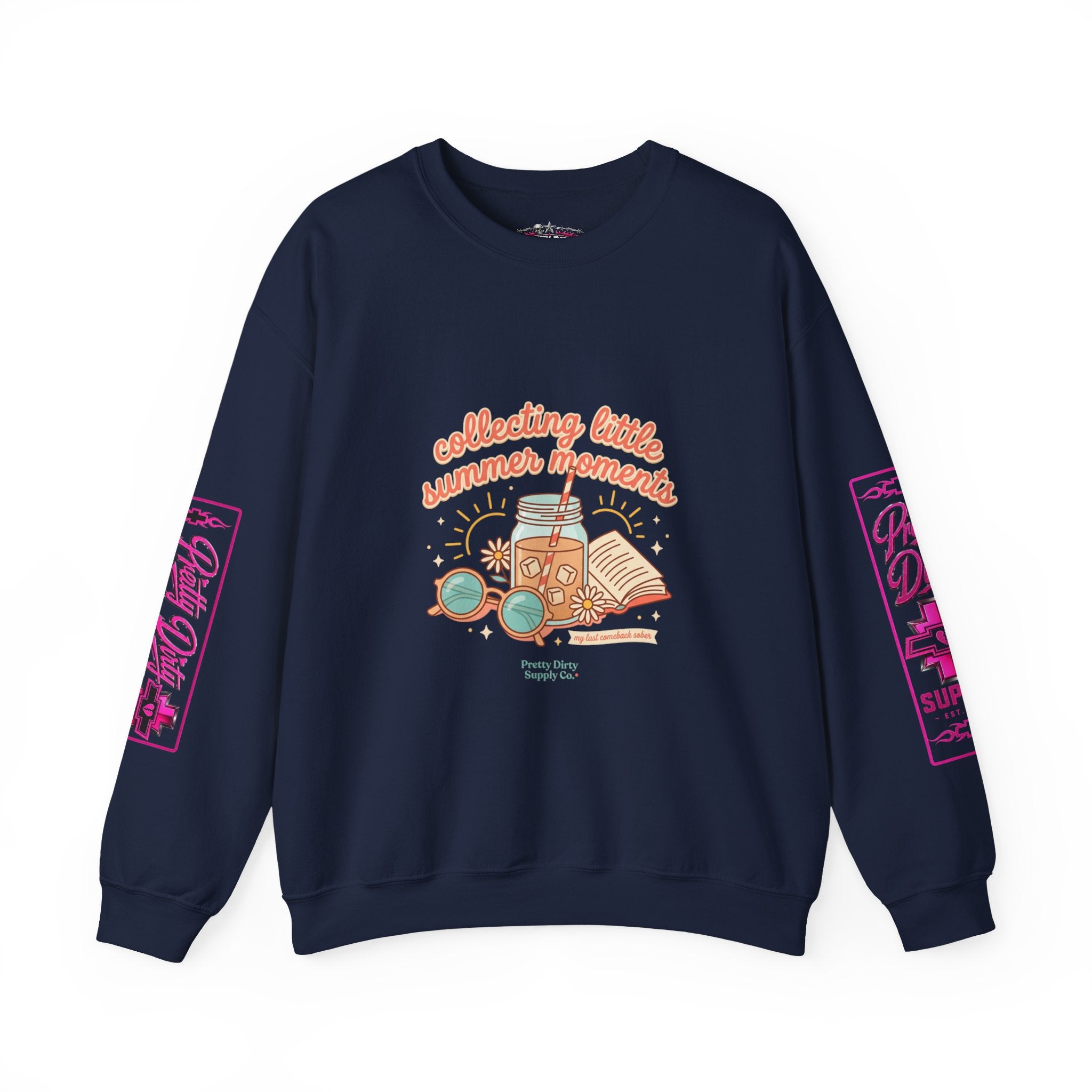 collecting little summer moments Sweatshirt | summer aesthetic, pastel coastal vibes