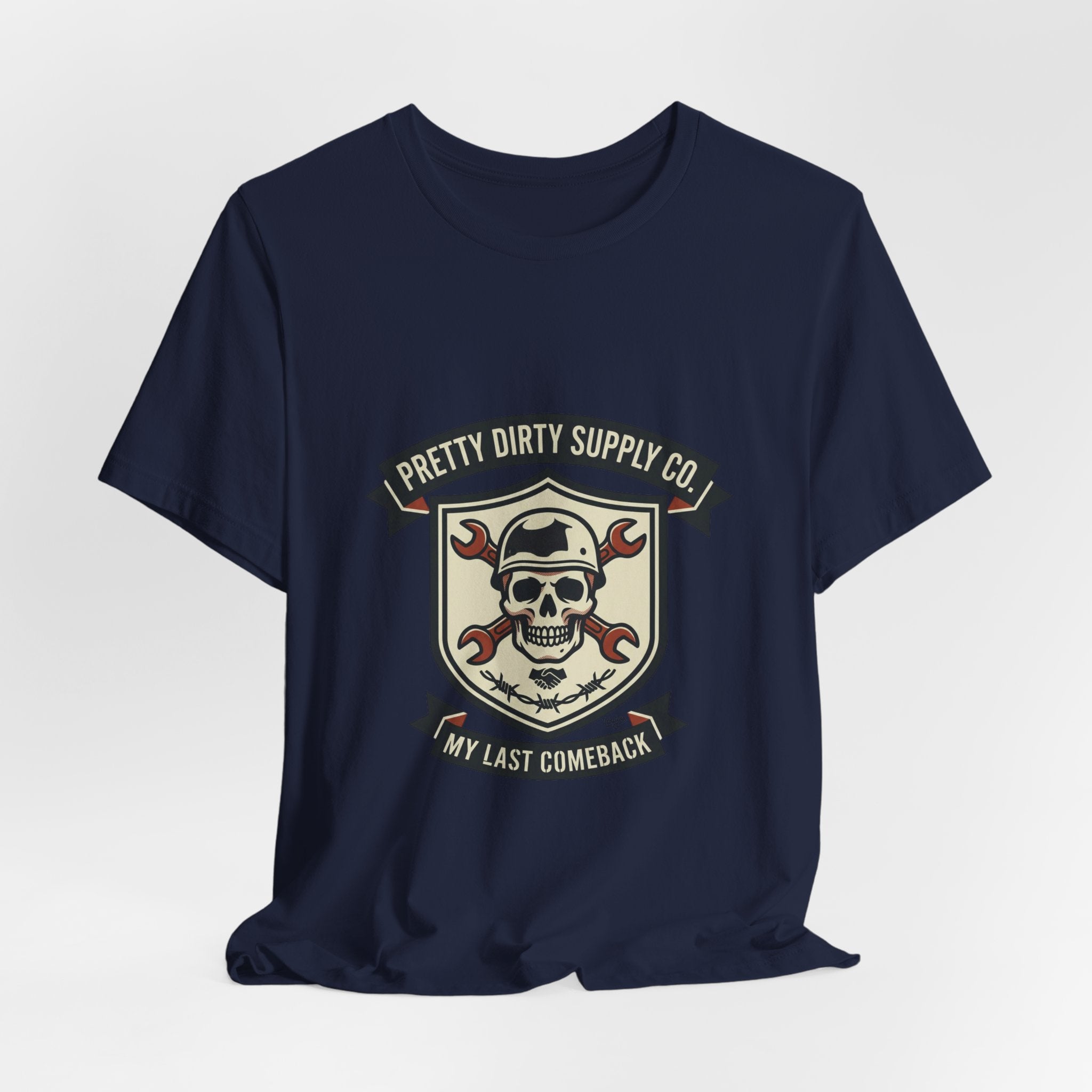 Skull Crest Tee | Retro Soccer, Country Pride