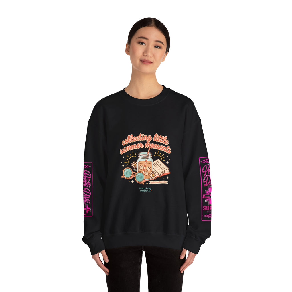 collecting little summer moments Sweatshirt | summer aesthetic, pastel coastal vibes