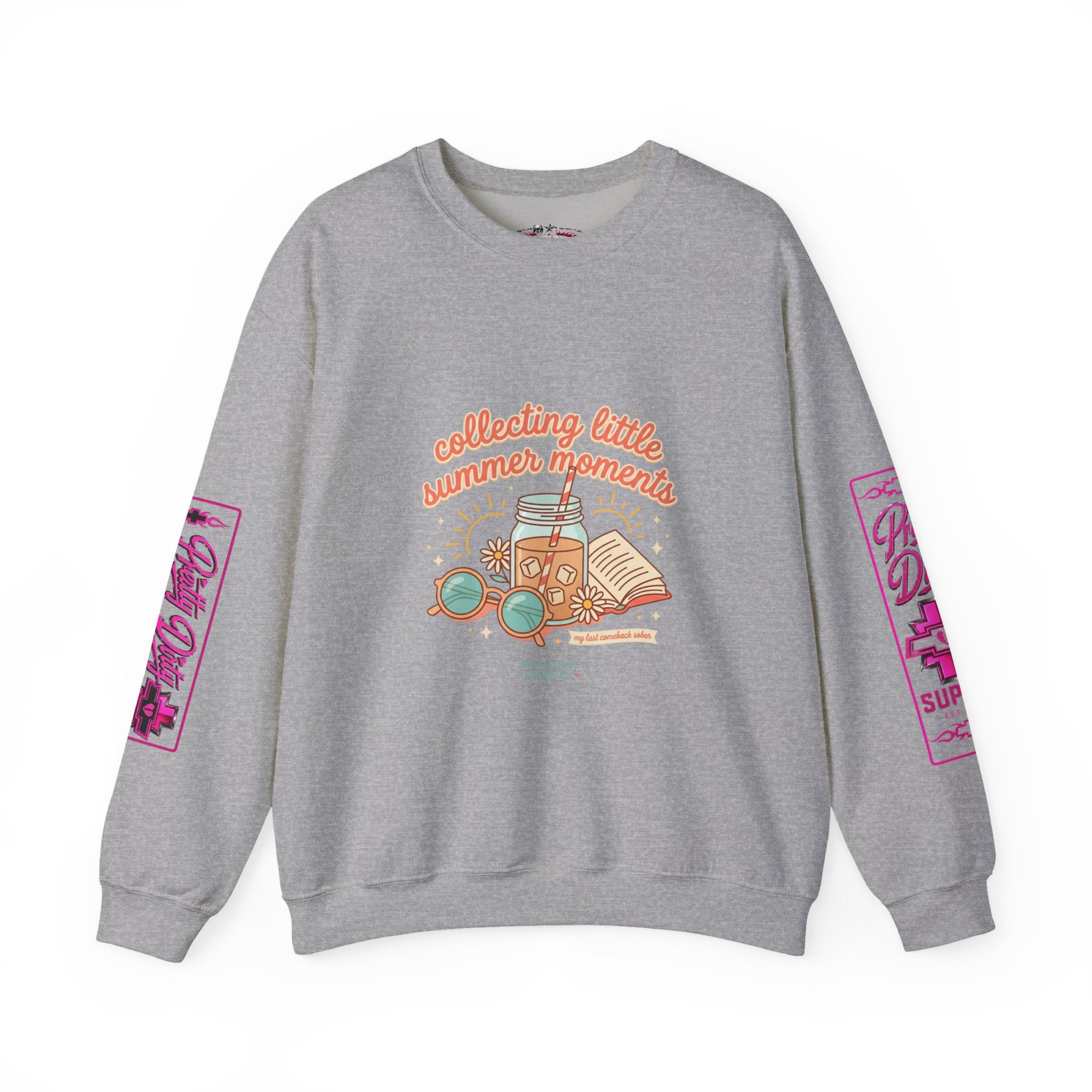 collecting little summer moments Sweatshirt | summer aesthetic, pastel coastal vibes