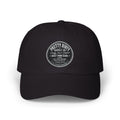 Dad Cap with Distressed Round Logo — Vintage Pretty Dirty Supply Co. Embroidered Hat