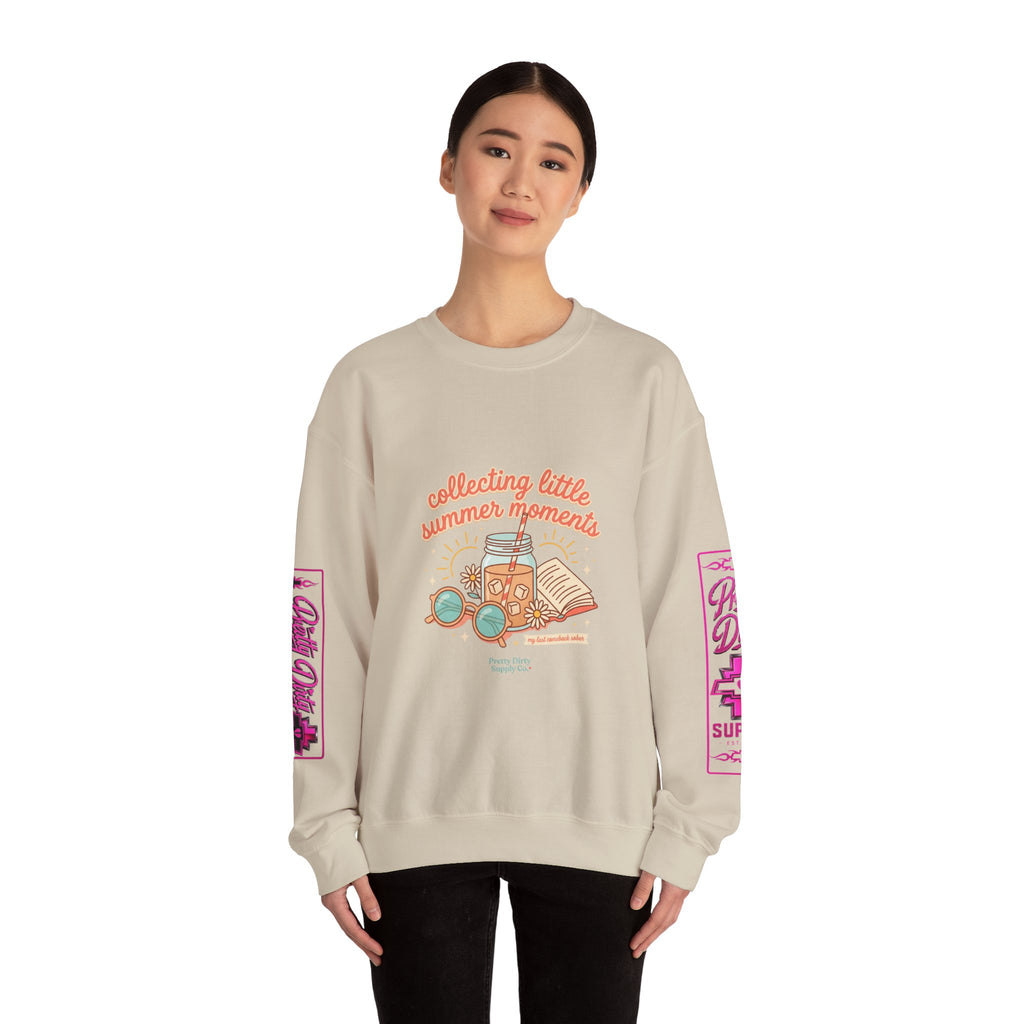 collecting little summer moments Sweatshirt | summer aesthetic, pastel coastal vibes
