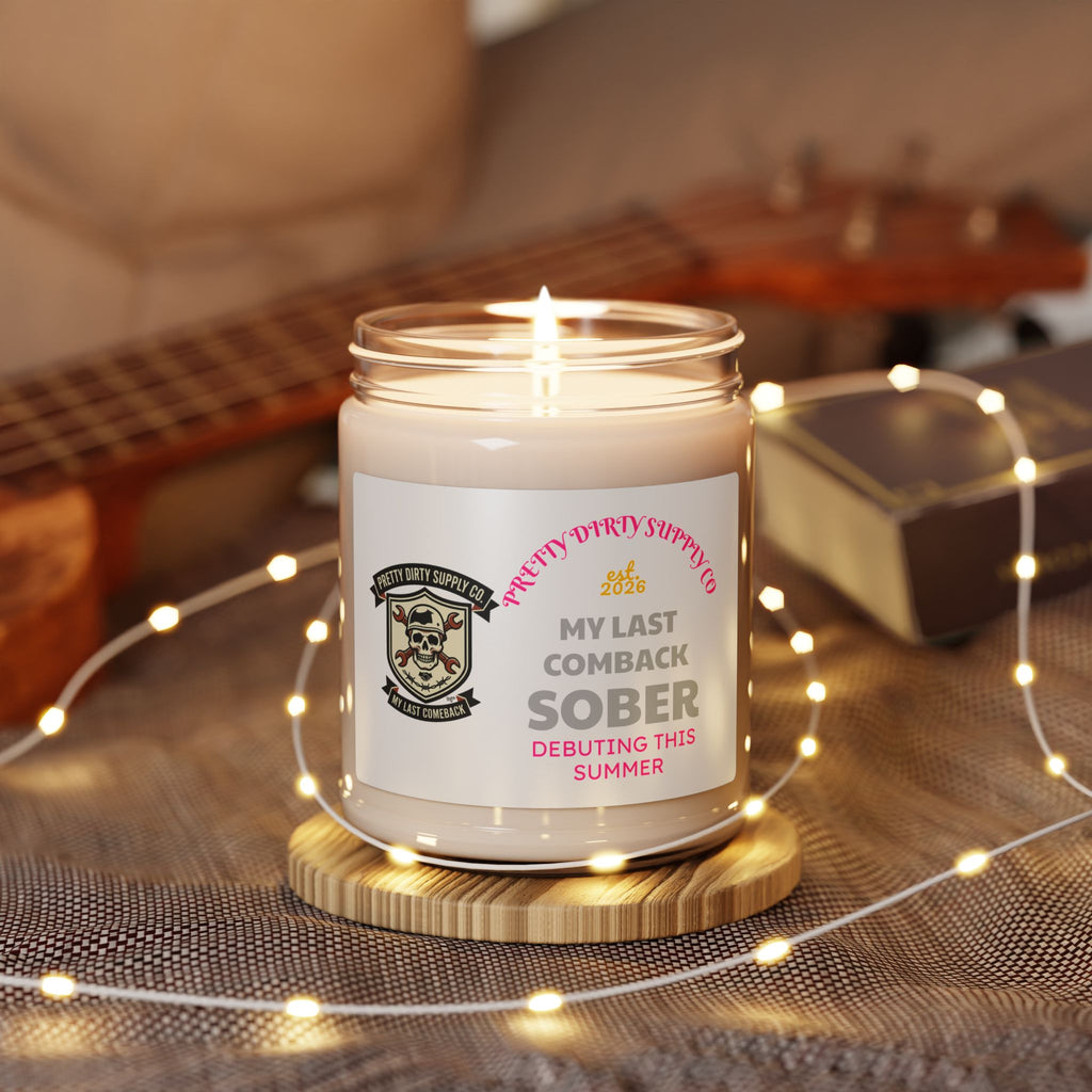 Country Pride Soccer Candle | Retro Flag-Inspired Championship Season