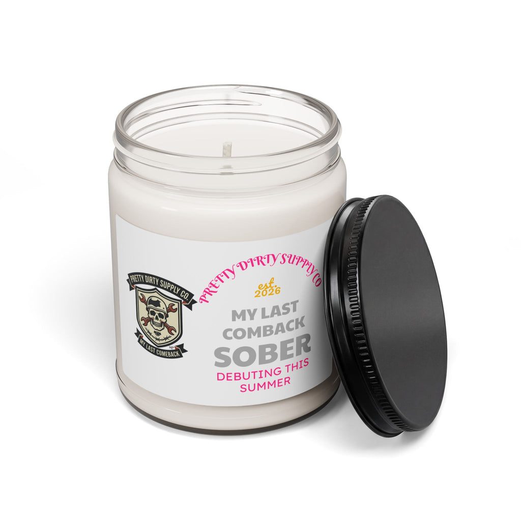 Country Pride Soccer Candle | Retro Flag-Inspired Championship Season