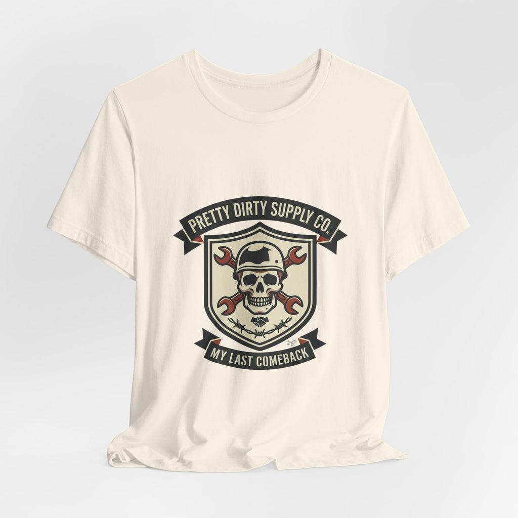 Skull Crest Tee | Retro Soccer, Country Pride