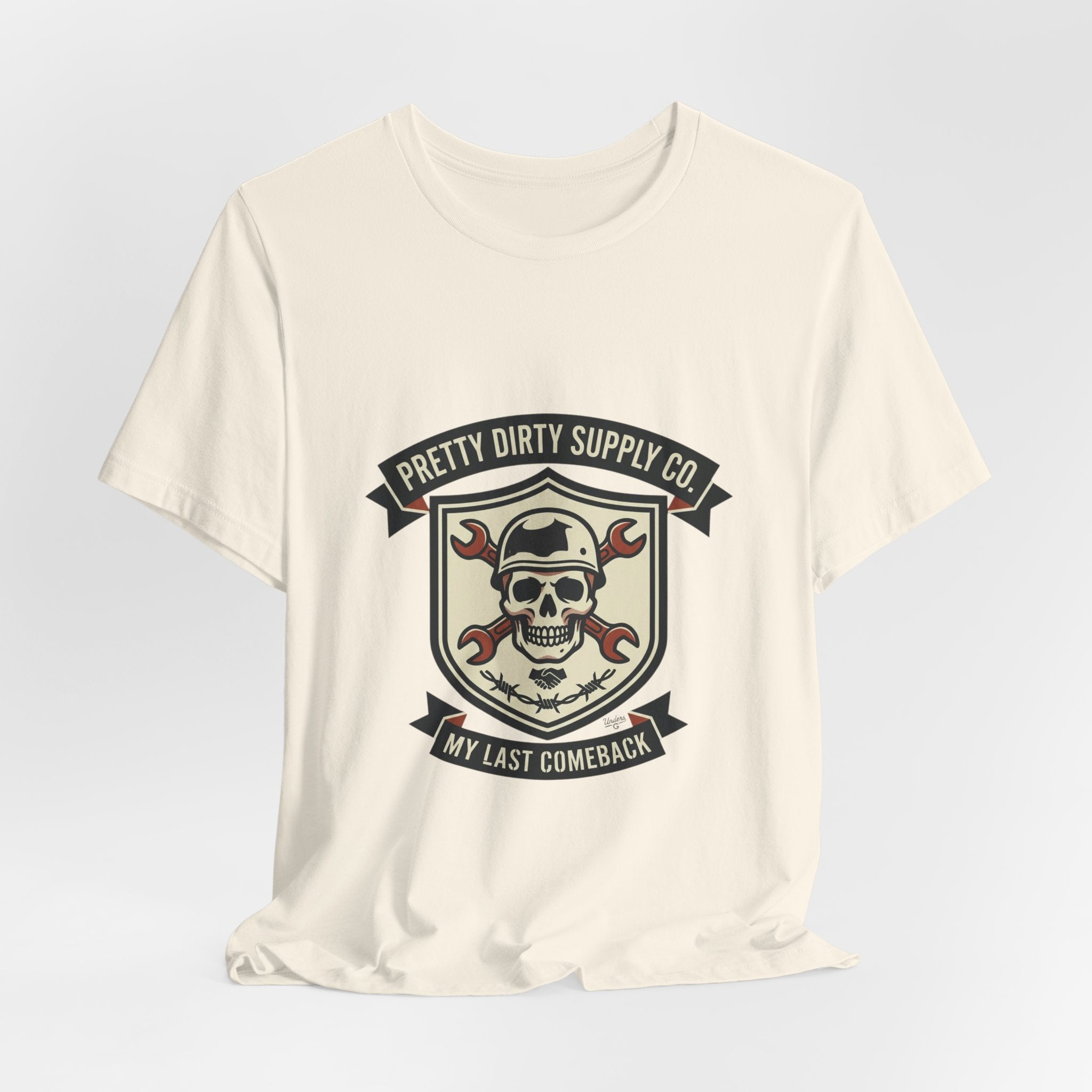 Skull Crest Tee | Retro Soccer, Country Pride