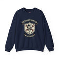 Retro Skull Crest Sweatshirt | Vintage Badge, Supporters Style