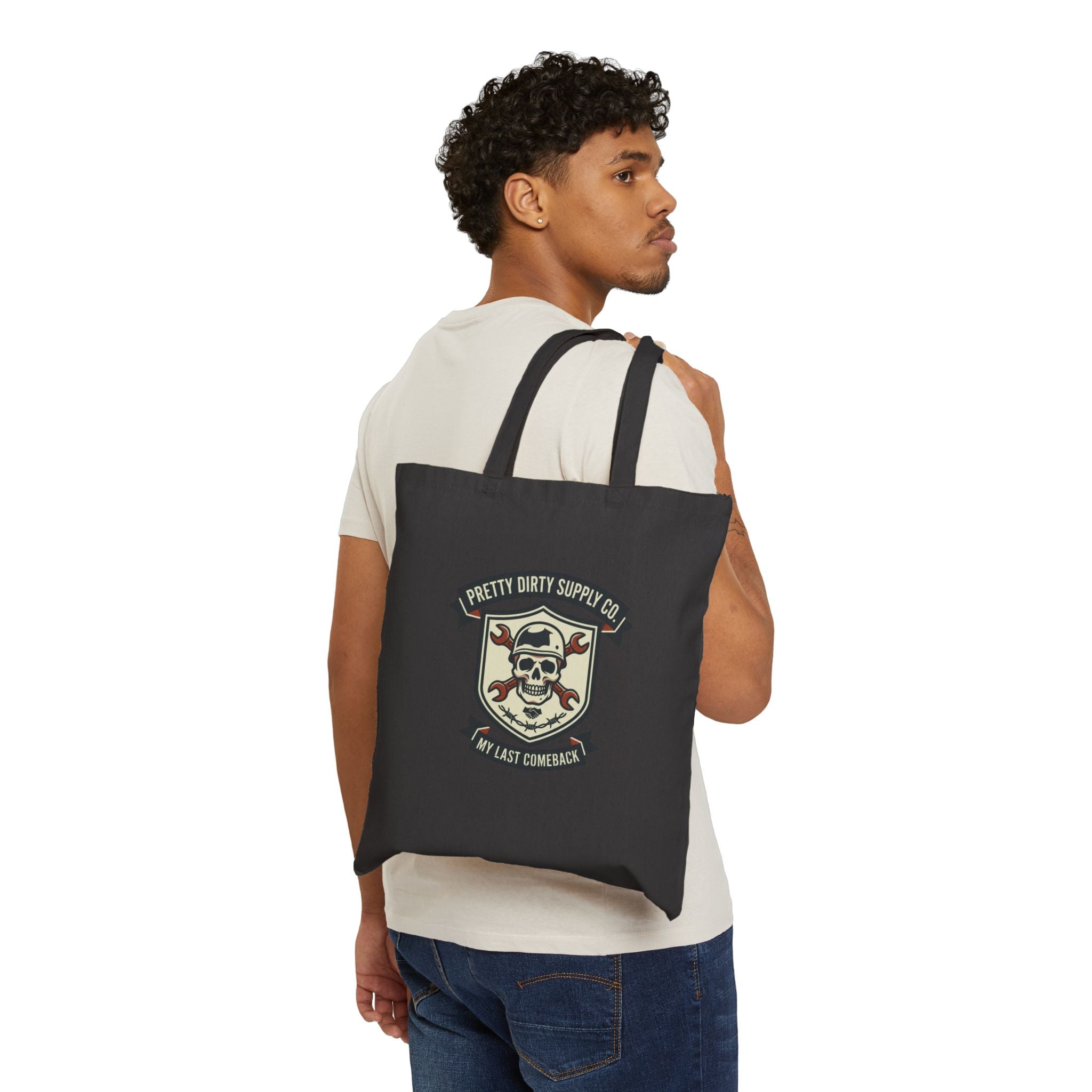 Country Pride Retro Soccer Tote | Flag-Inspired Championship Supporters