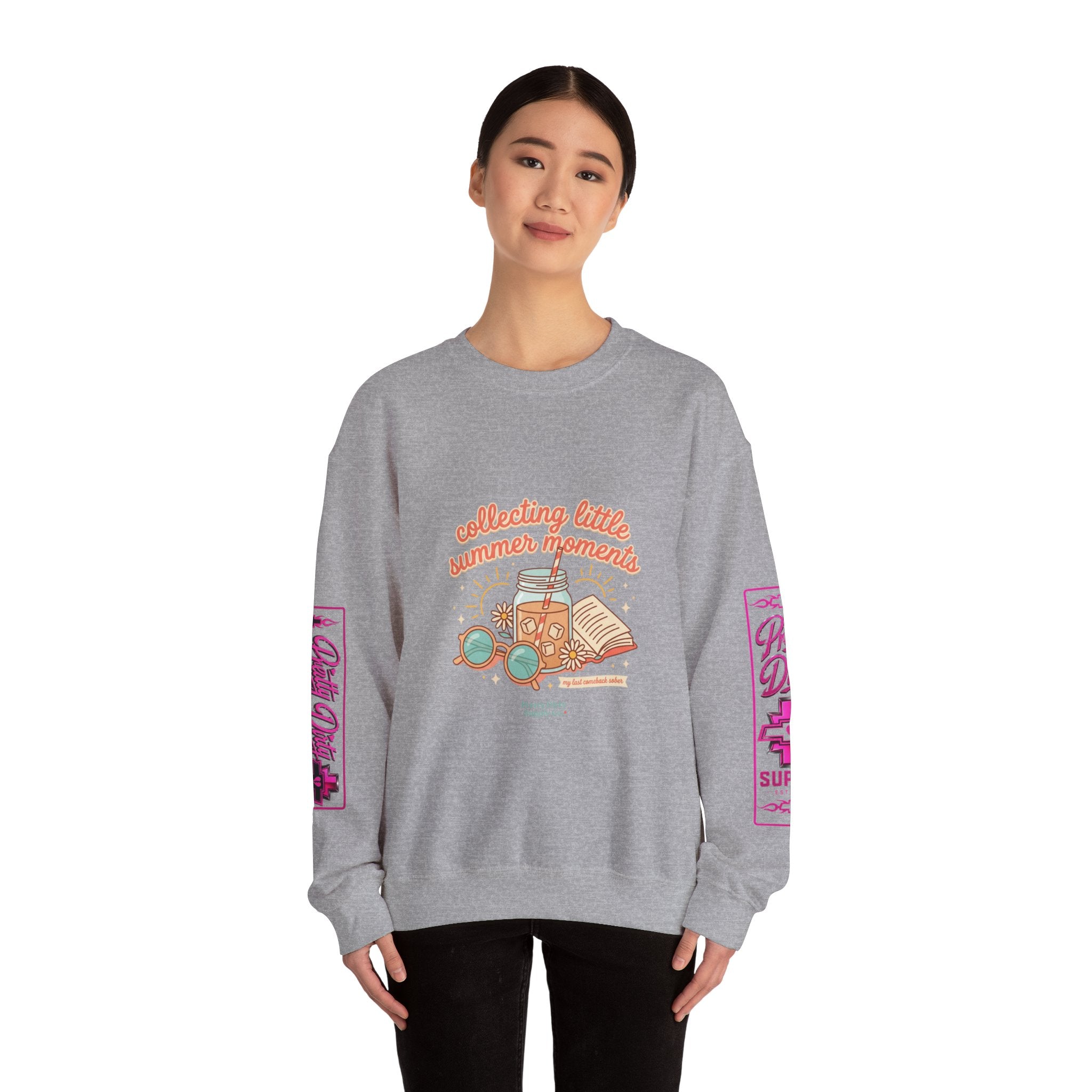 collecting little summer moments Sweatshirt | summer aesthetic, pastel coastal vibes