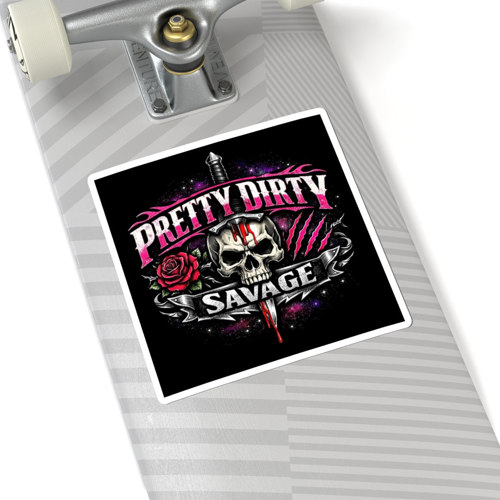 Skull Crest Sticker | Retro Soccer Country Pride, supporters flag-inspired