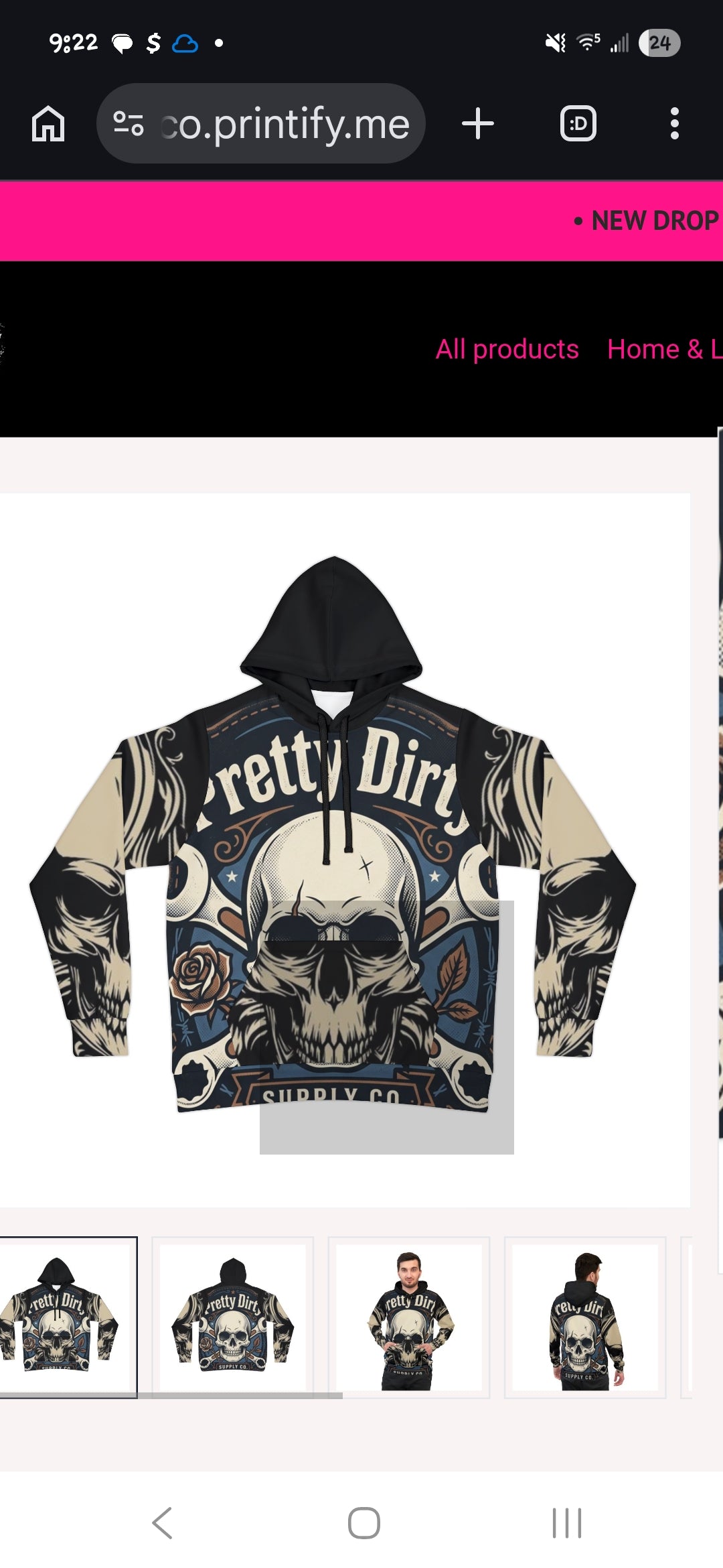 Athletic Hoodie (AOP)